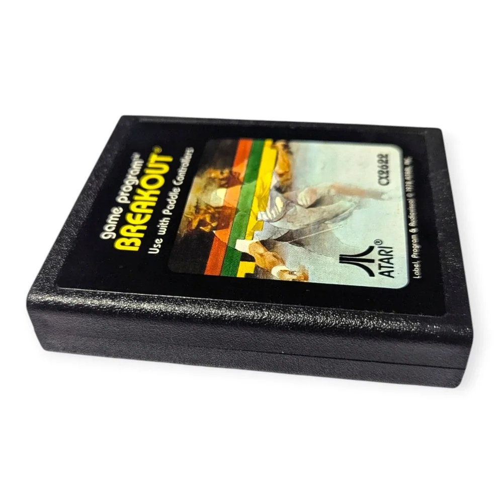 Atari 2600 Breakout Game Program CIB Cartridge Manual Box CX2622‎ Vintage 1978